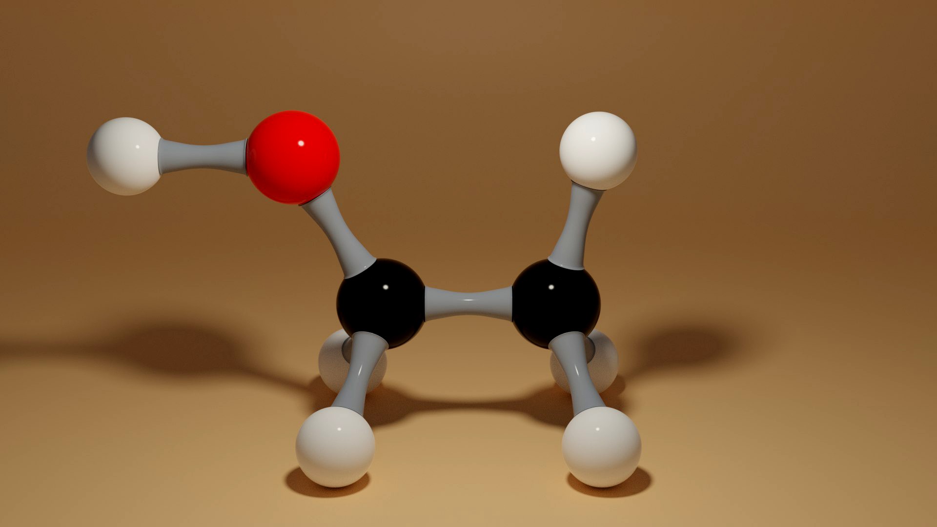 Ethanol Molecule C2H6O