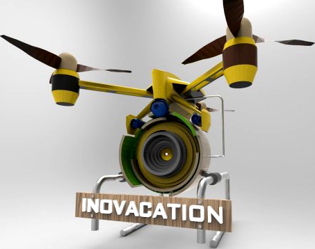 Moon copter 3D Model