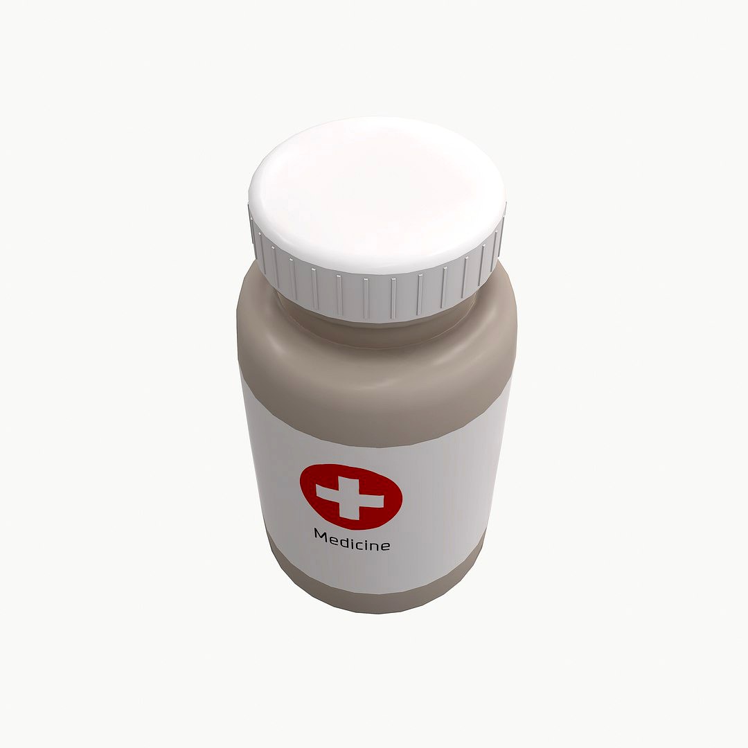 Pbr Medicine Bottle