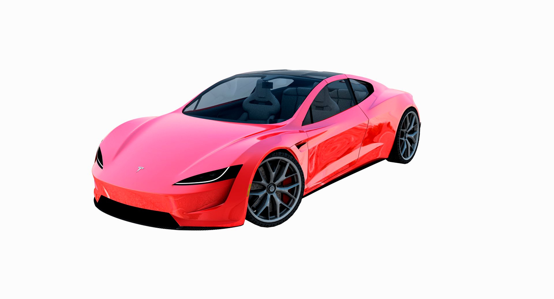 2020 Tesla Roadster red