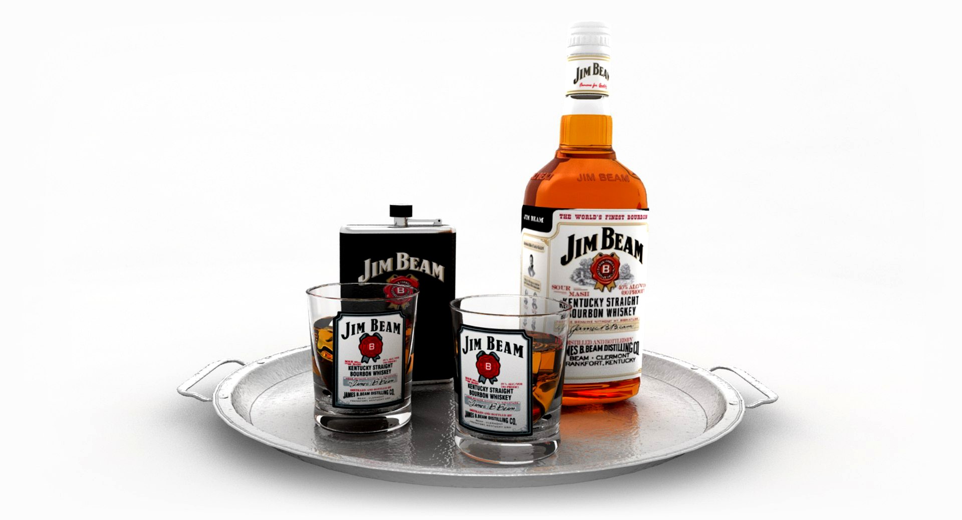 Jim Beam Whiskey Set