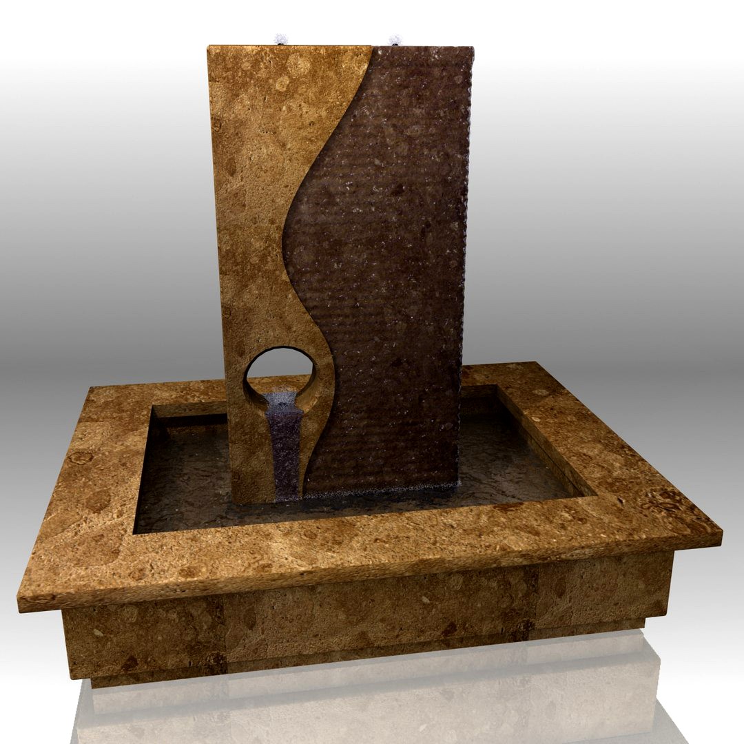 Animated Granite Water Feature