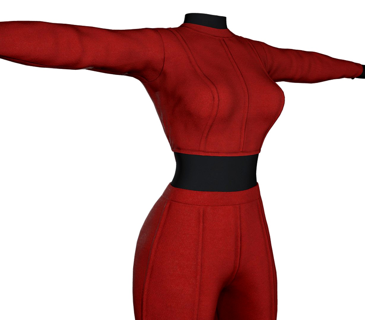 Red Women Outfit