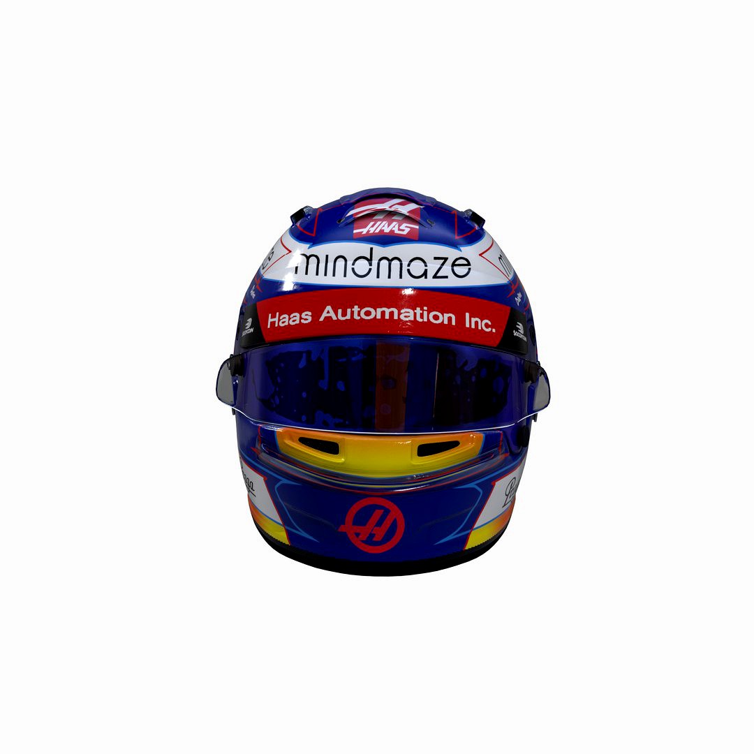 Grosjean helmet 2020