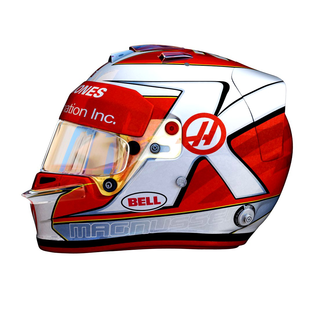 Magnussen helmet 2018