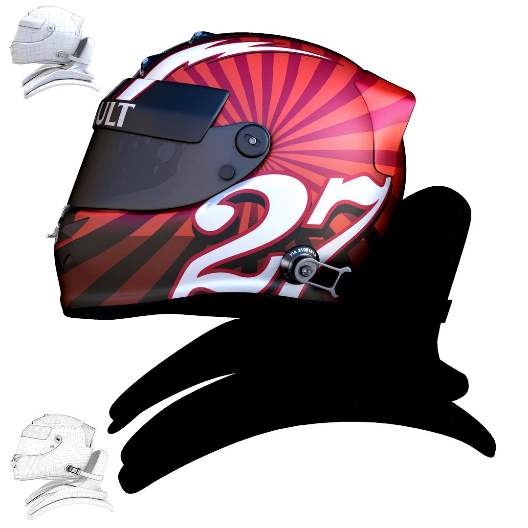 Hulkenberg helmet 2017