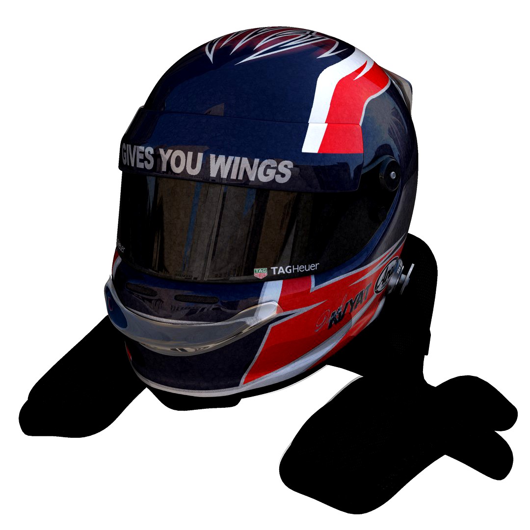 Kvyat Helmet 2016