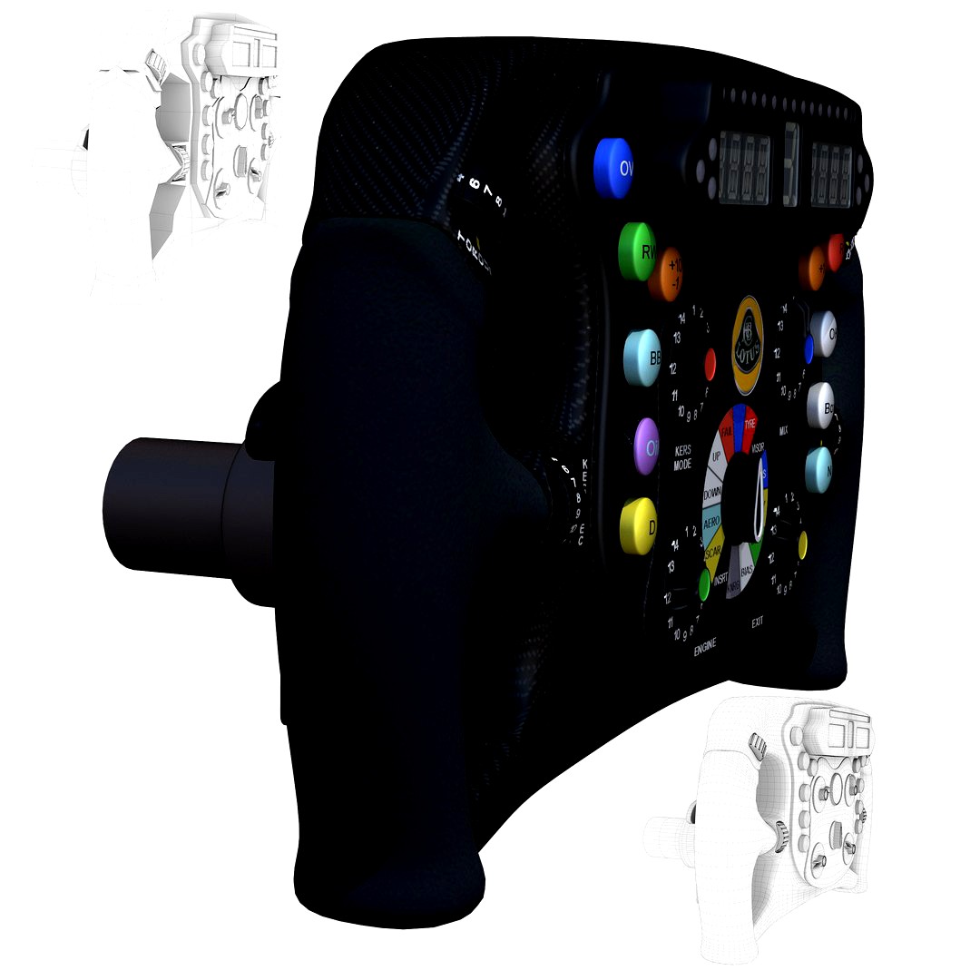 Lotus E23 Steering wheel