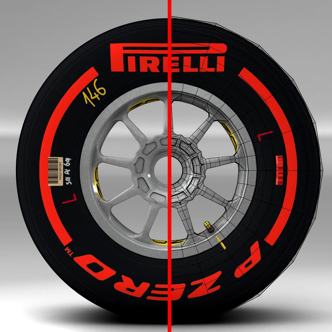 Supersoft front tyre