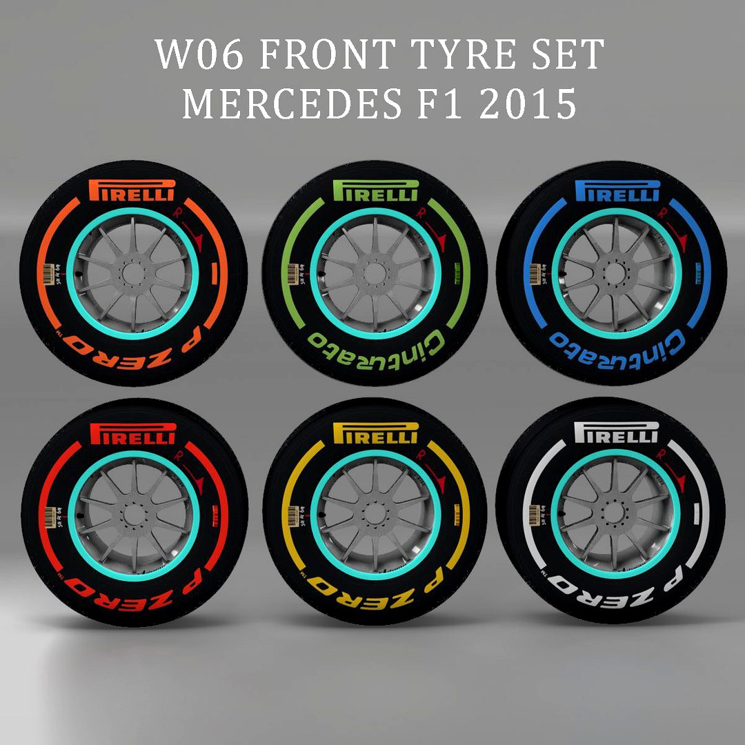 W06 front tyre set