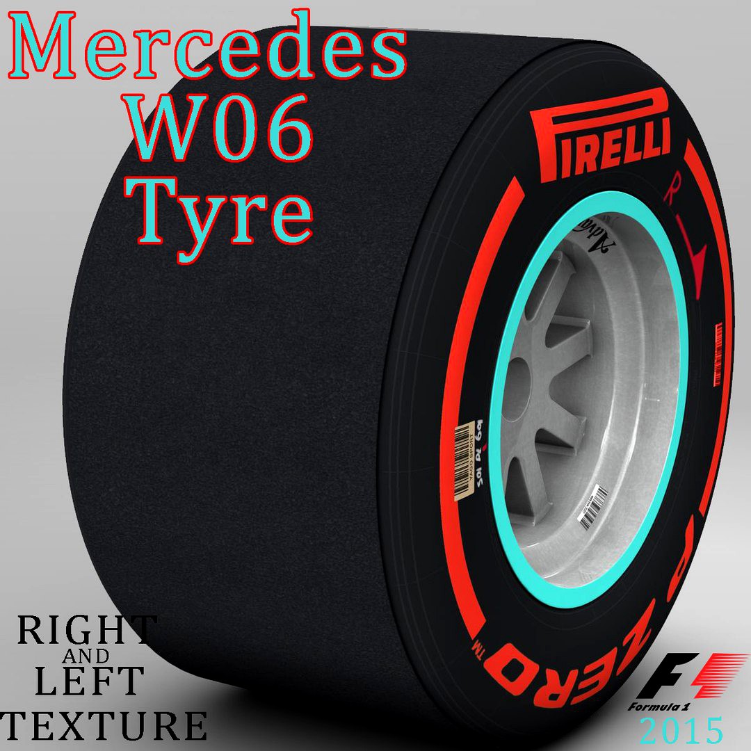 W06 Supersoft rear tyre