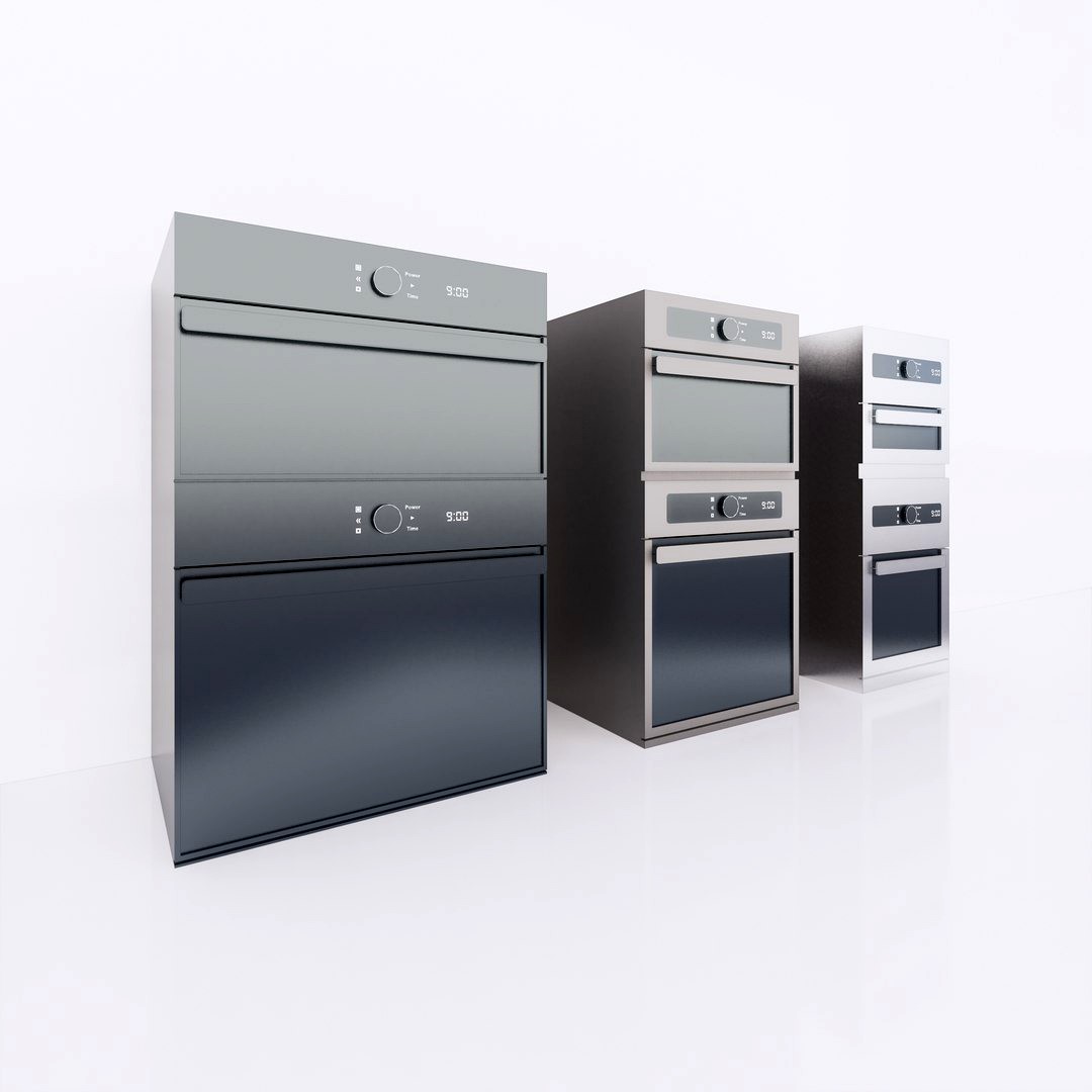 Microwave and Oven - Full parametric Revit Family