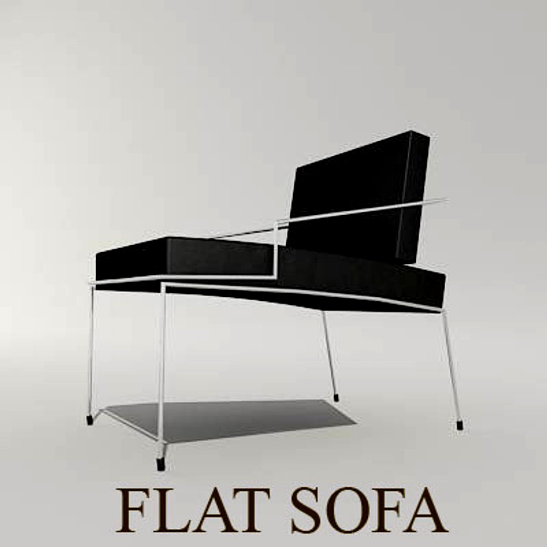 flat sofa