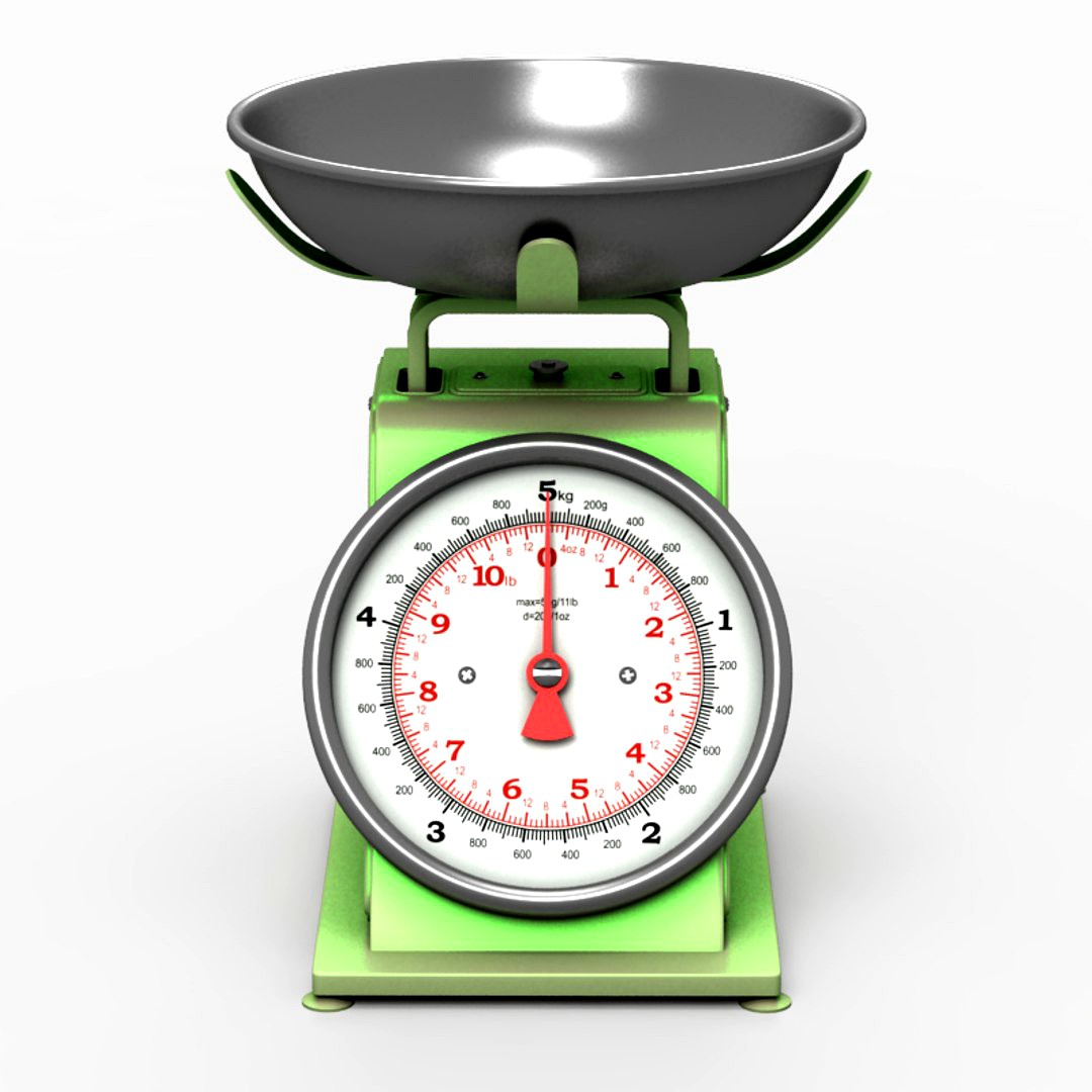 Kitchen Scale Green
