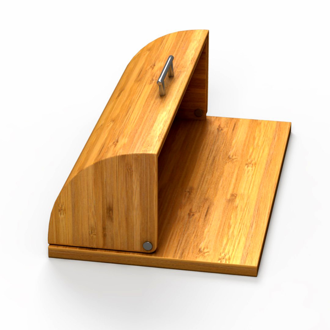 Bamboo Bread Box