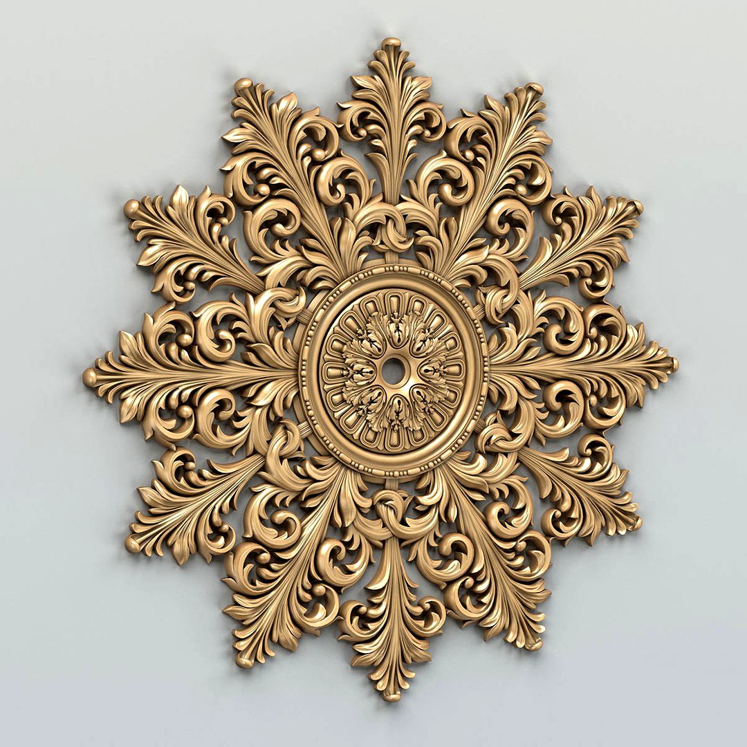 Round rosette 027