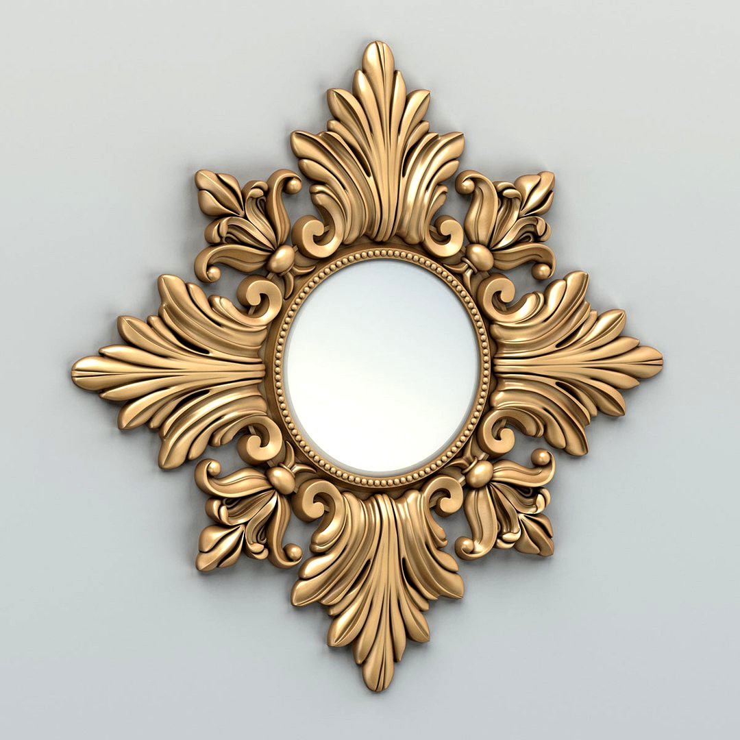 Rectangle mirror frame 014