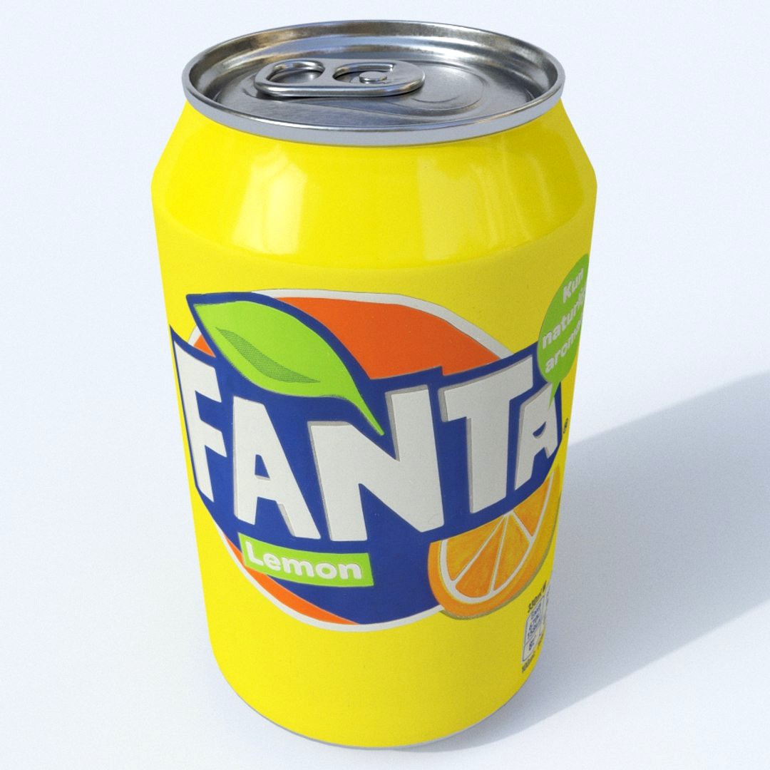 Fanta lemon can