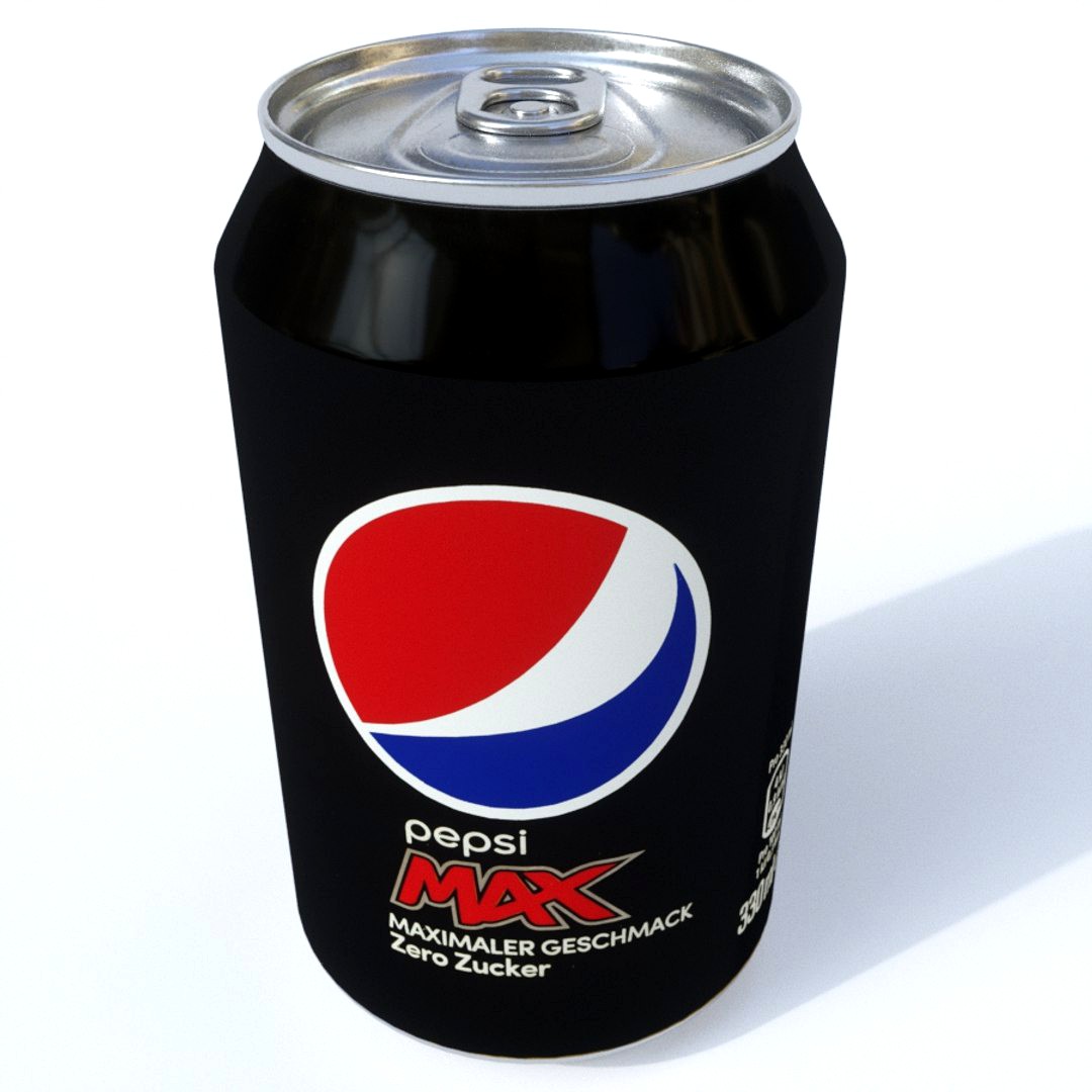 Pepsi max can