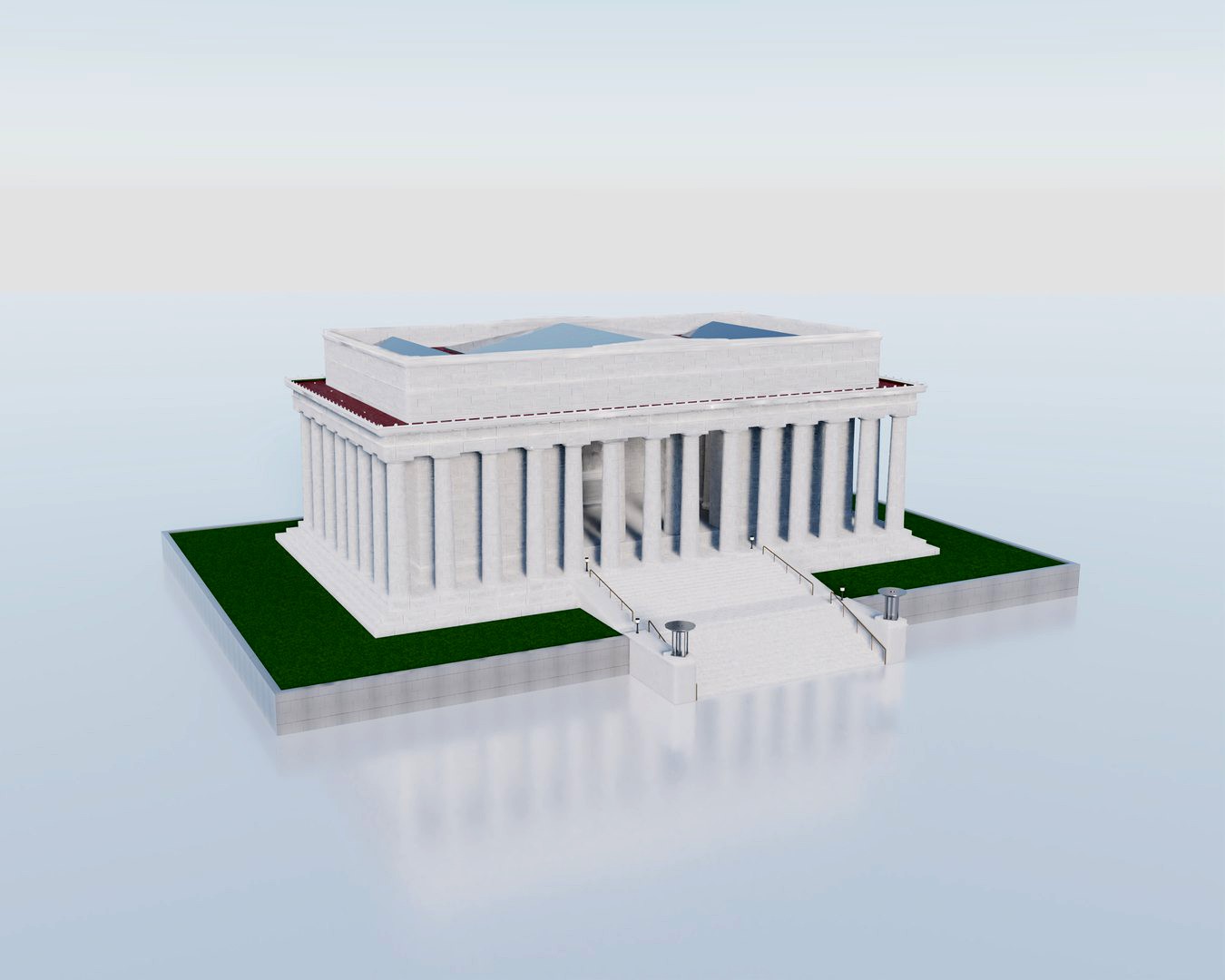 The Abraham Lincoln Memorial