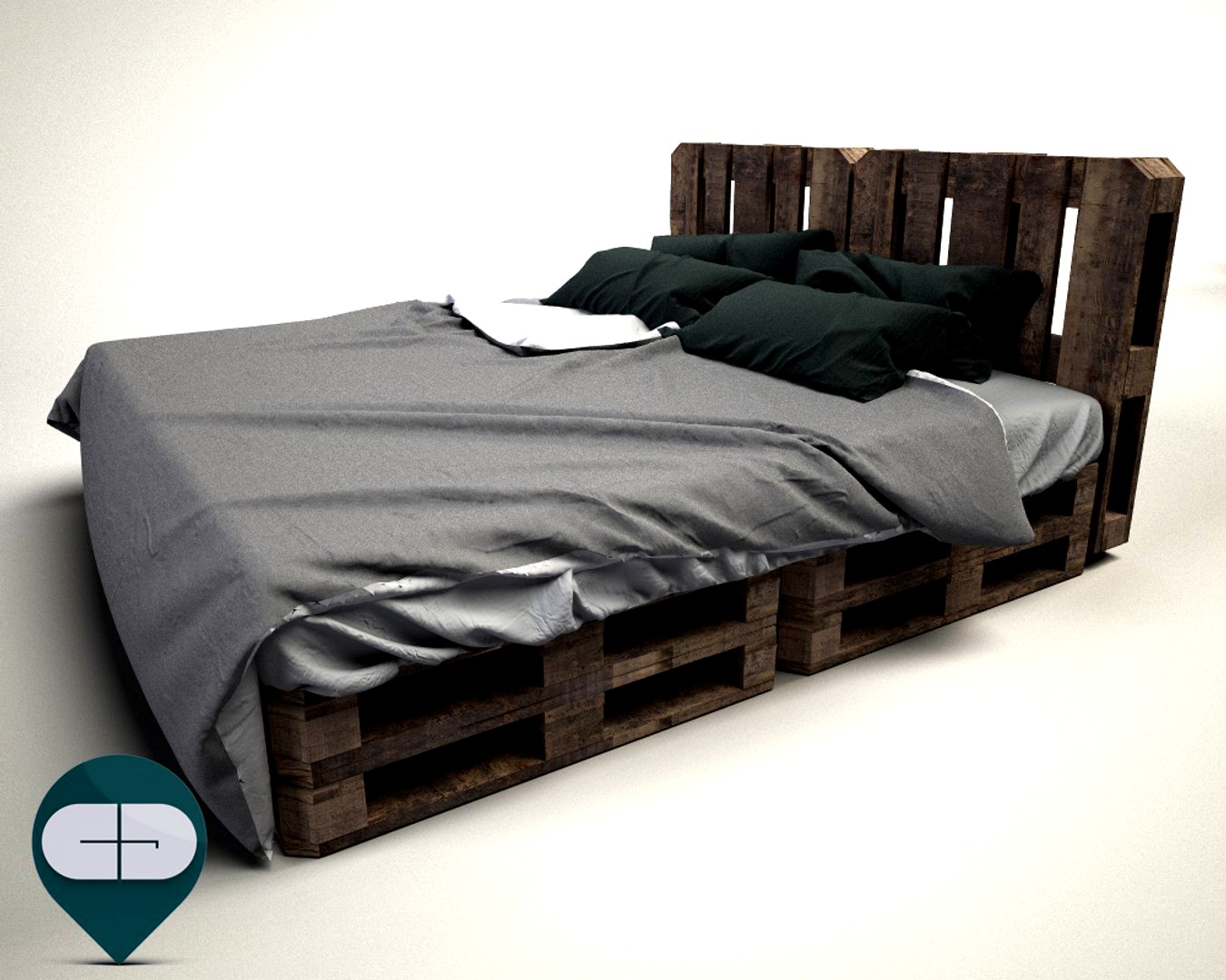 Pallet bed