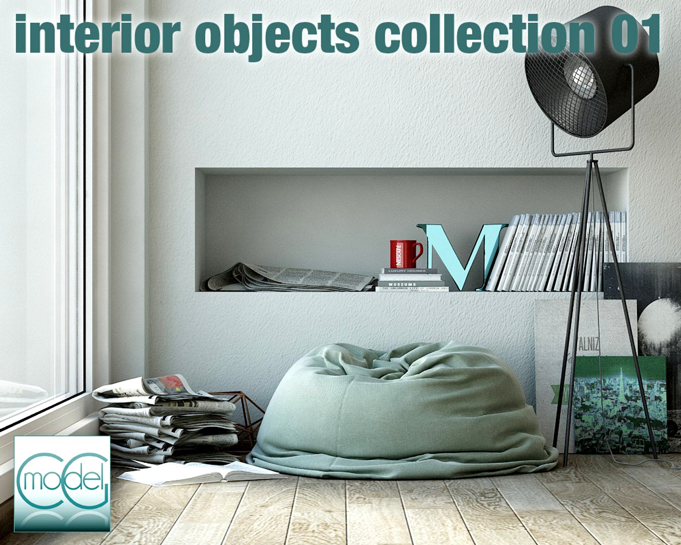 Interior objects collection 01