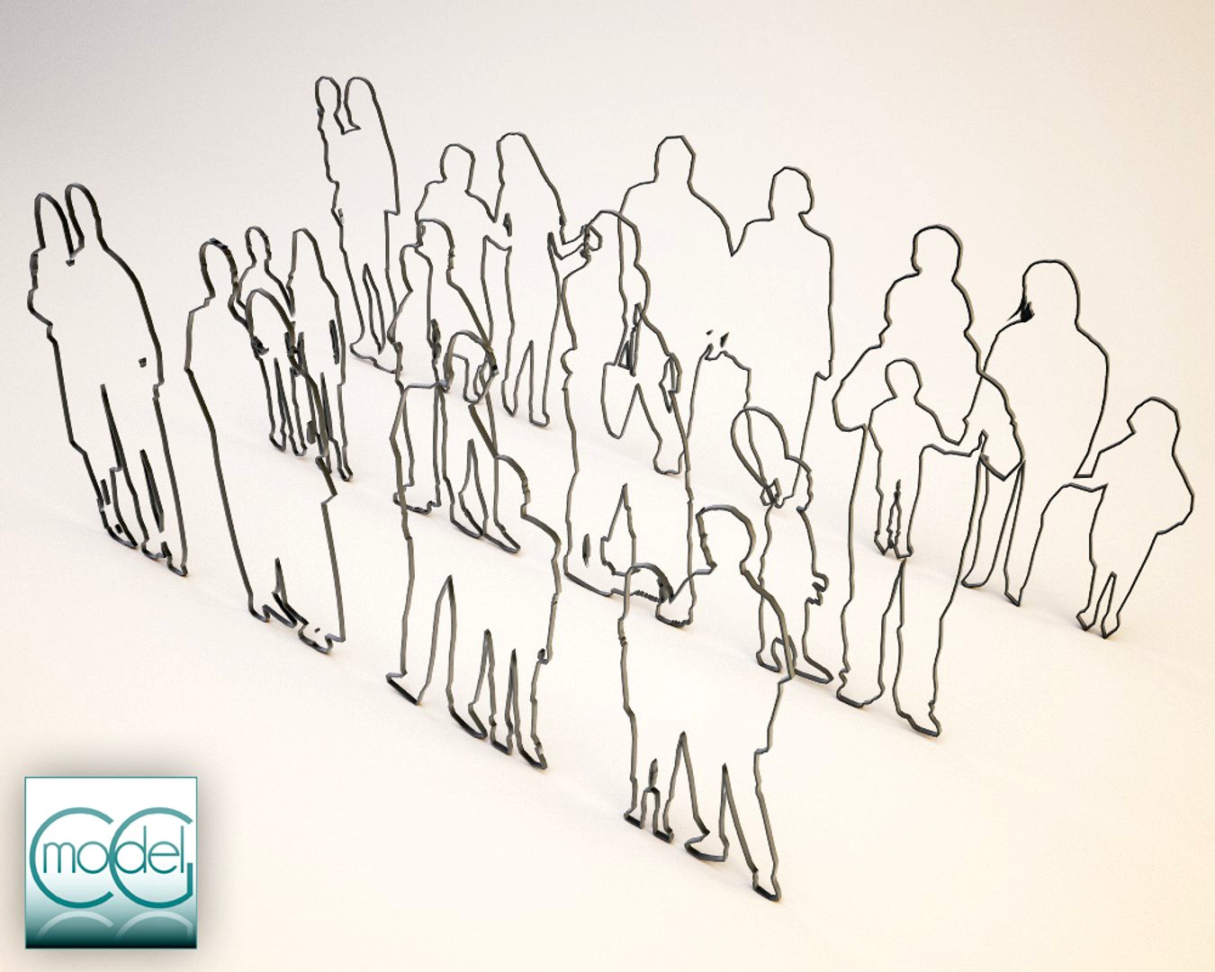 people silhouette - packet 01