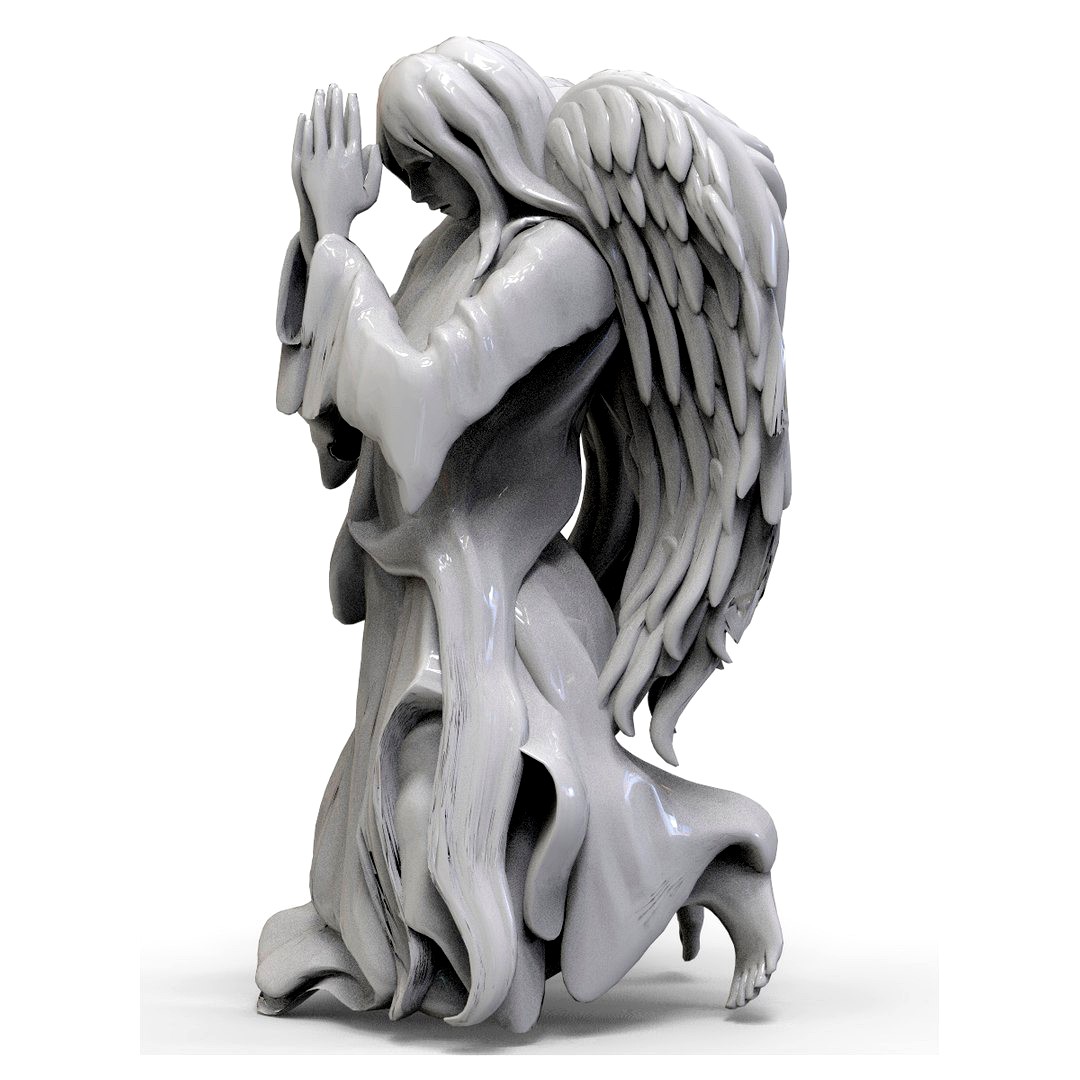 Angel Praying Statue