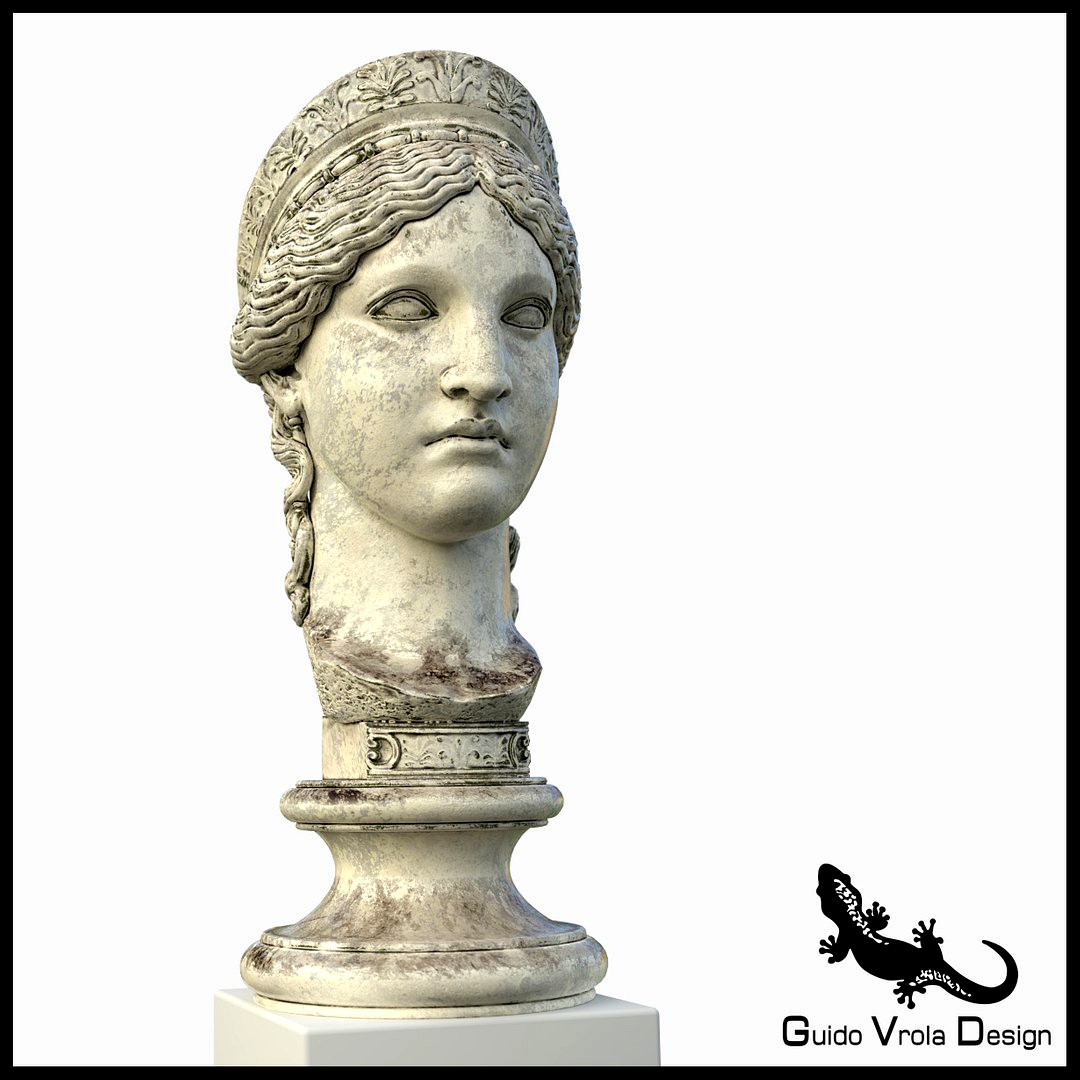 Old Bust Of Hera