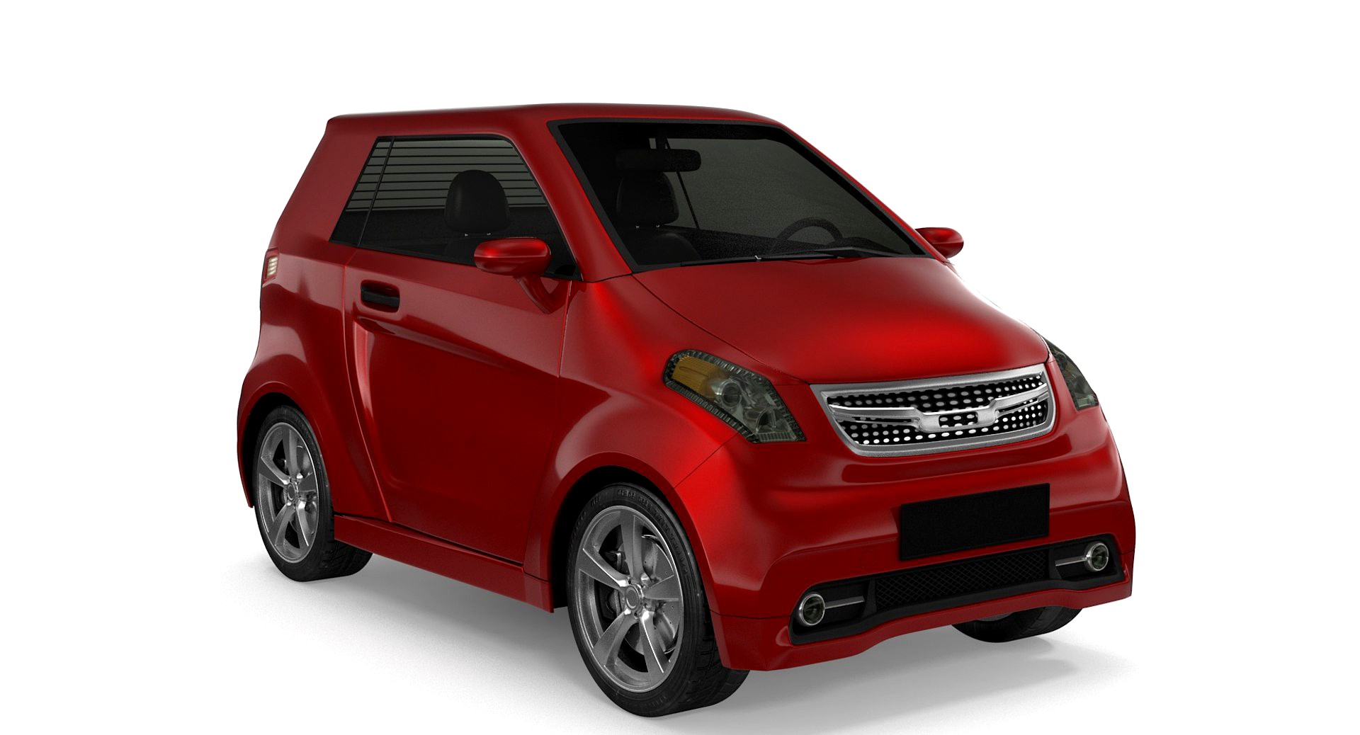 Generic compact Car Red