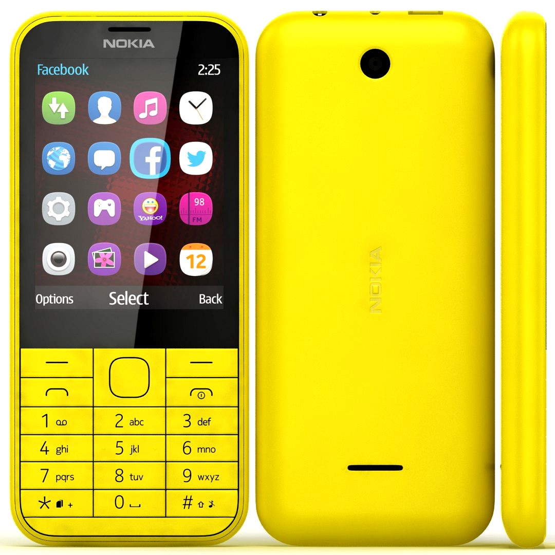 Nokia 225 Yellow