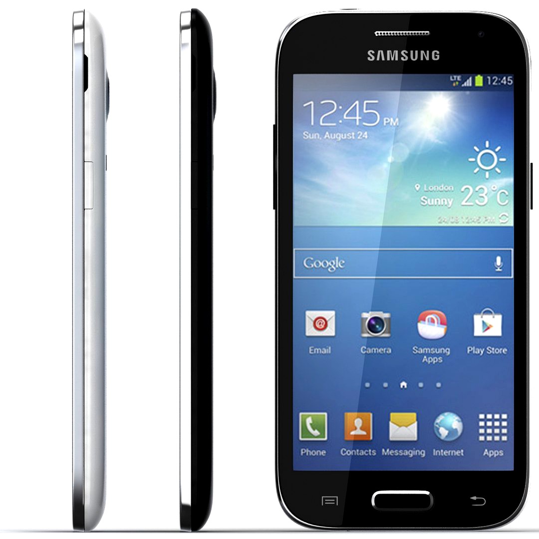 Samsung Galaxy Core Lte White And Black