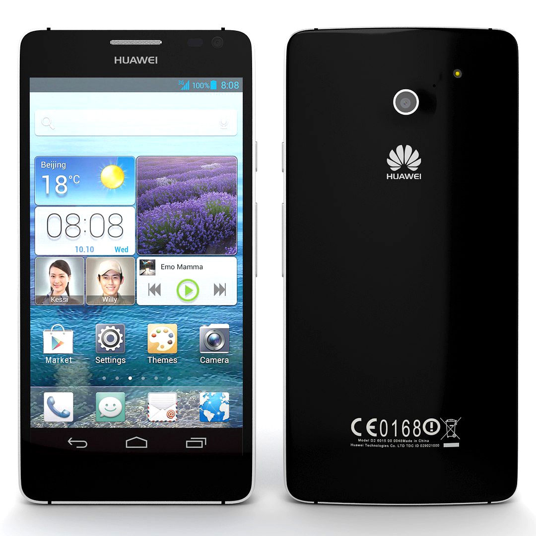 Huawei Ascend D2 Smartphone Black