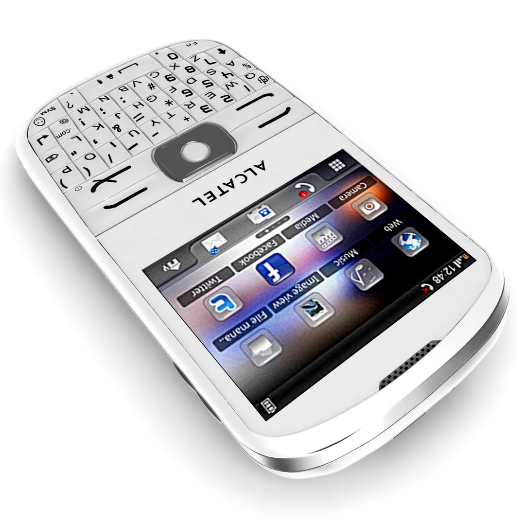 Alcatel One Touch 819 Soul in White