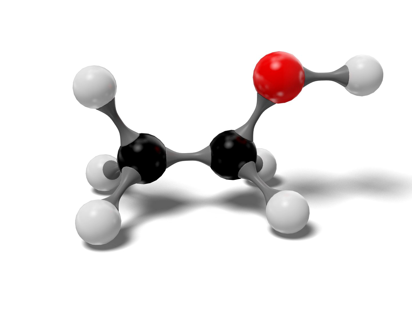 Ethanol Molecular model C2H6O