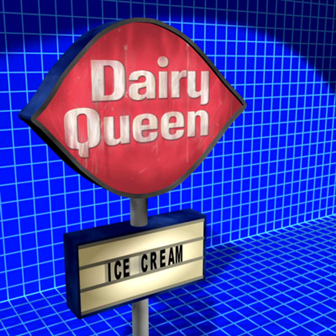 Dairy Queen Sign 01