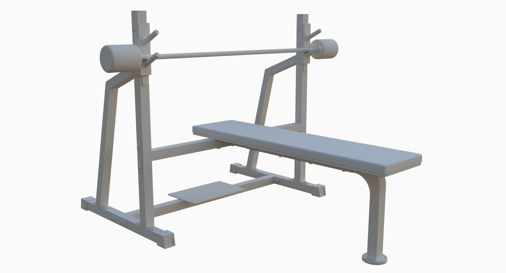 Olympic flat bench