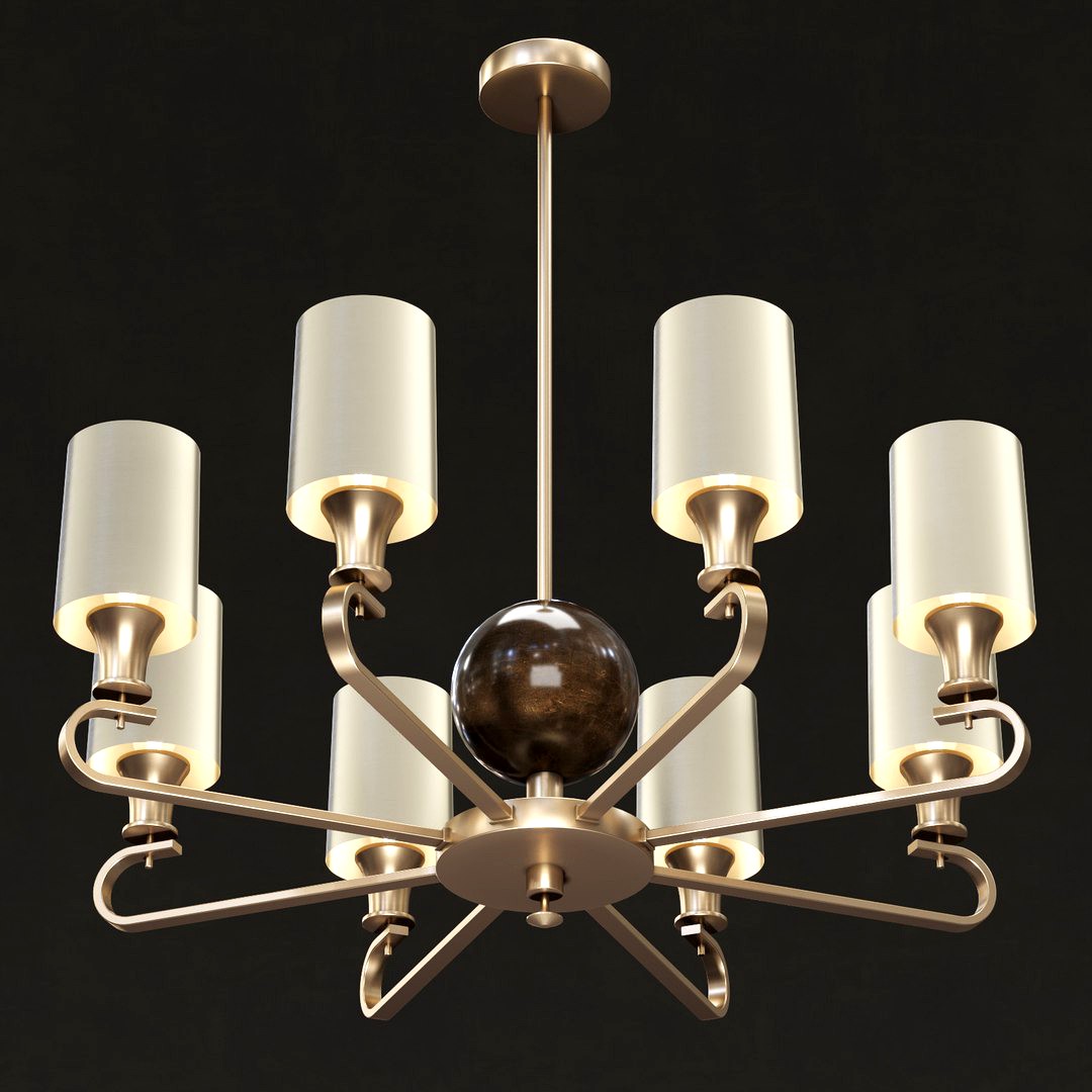 Richard Taylor designs - Munich chandelier (CH-MUN-8B-AB)