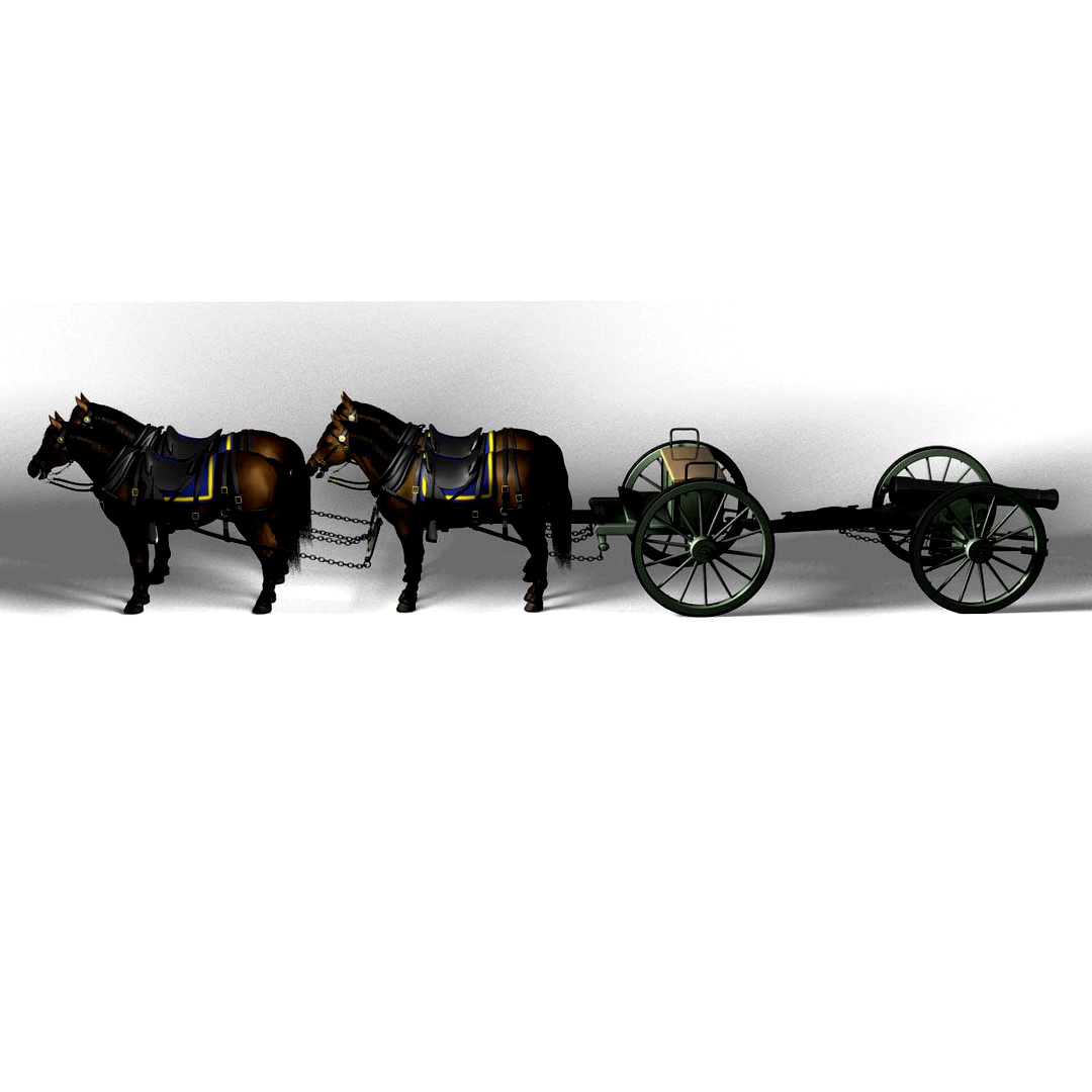 Civil War Cannon Crew