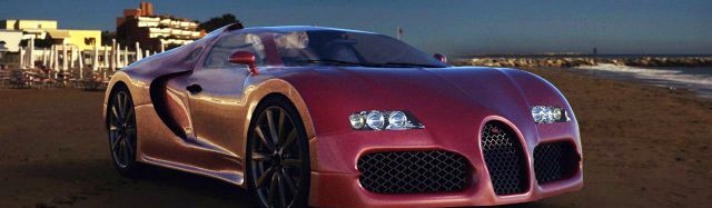 Bugatty Veyron 3D Model