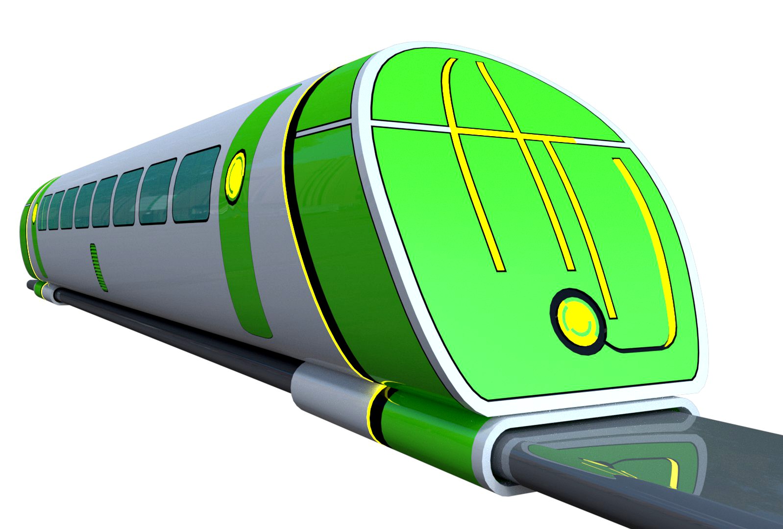 HyperTube train