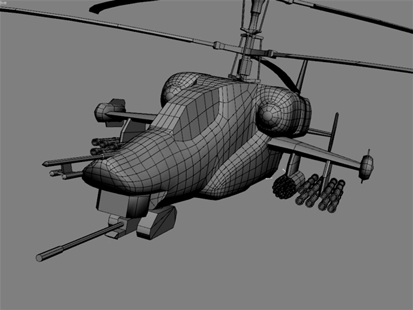 Ka 58 russian gunship helicopter