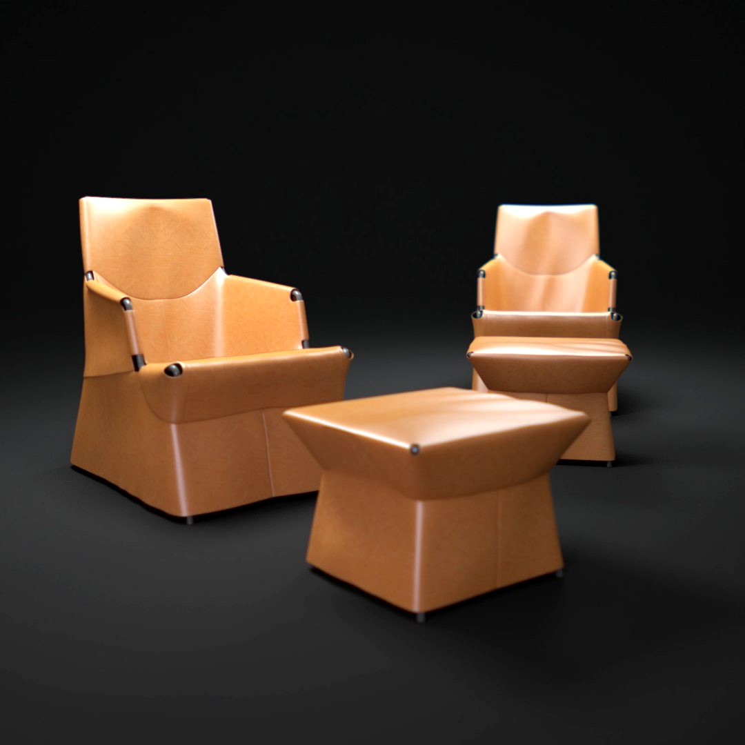 Palomba-Serafini-Cuir-Lounge