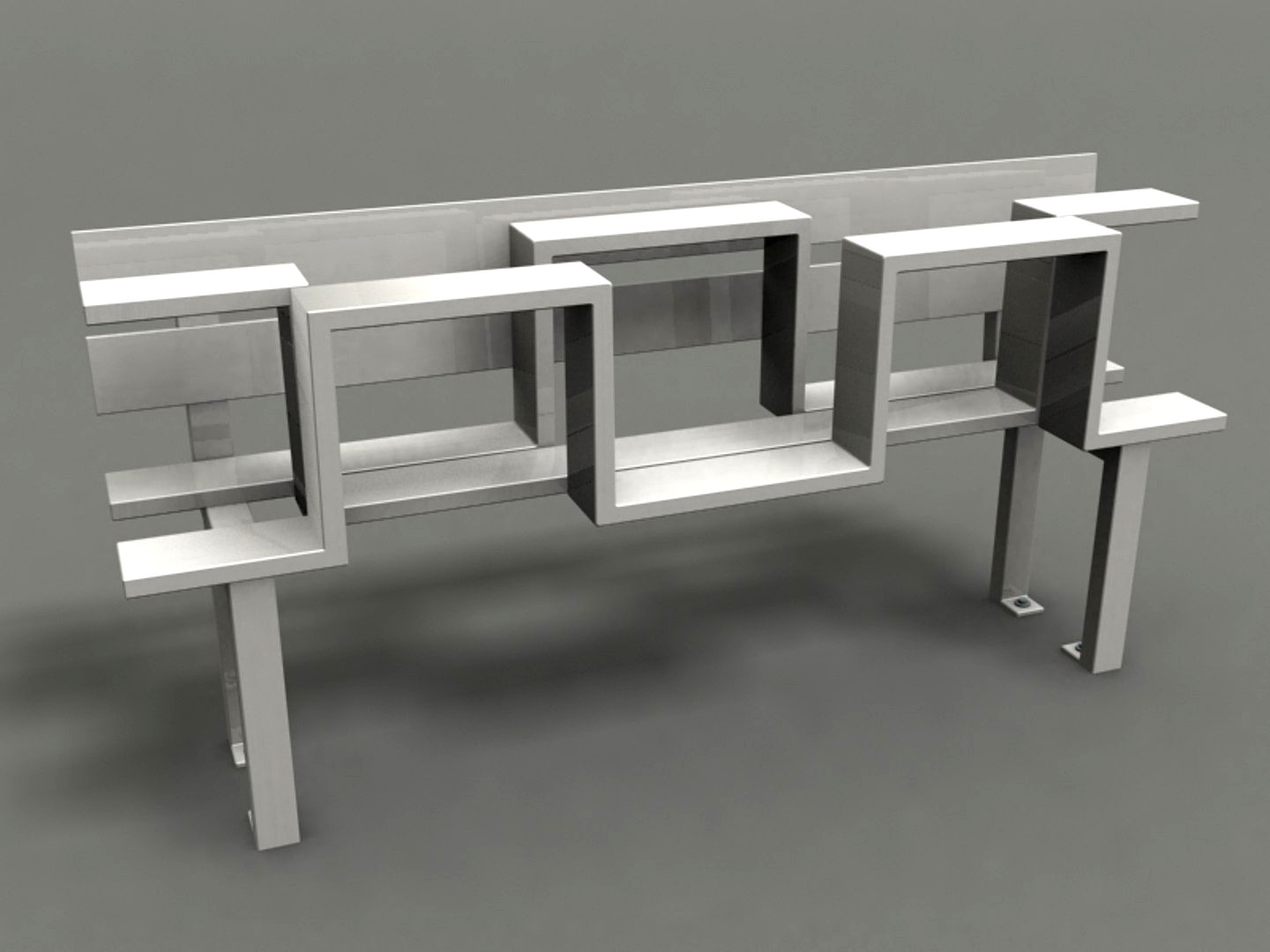 Strange park bench v12