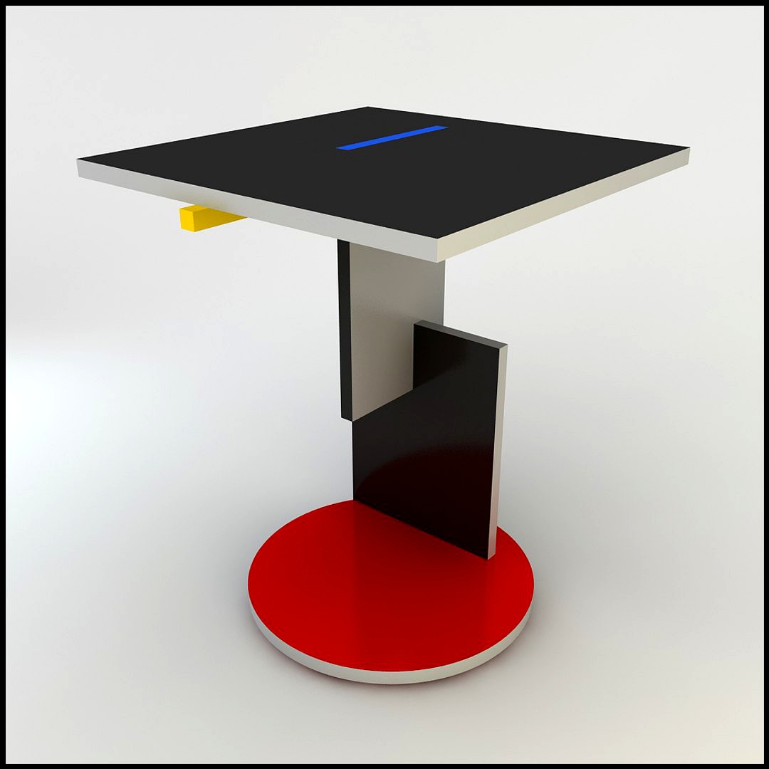 Gerrit Rietveld Schroeder Table