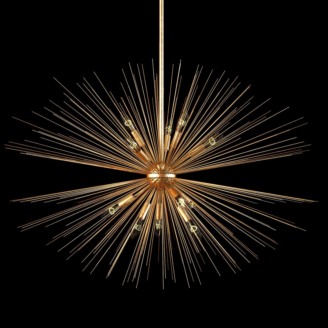 pottery barn explosion chandelier