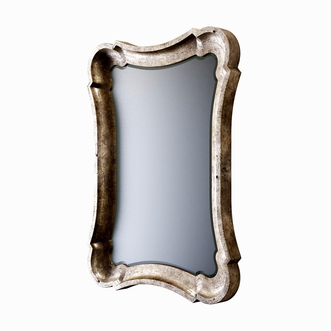 Uttermost anatolius antiqued silver leaf mirror