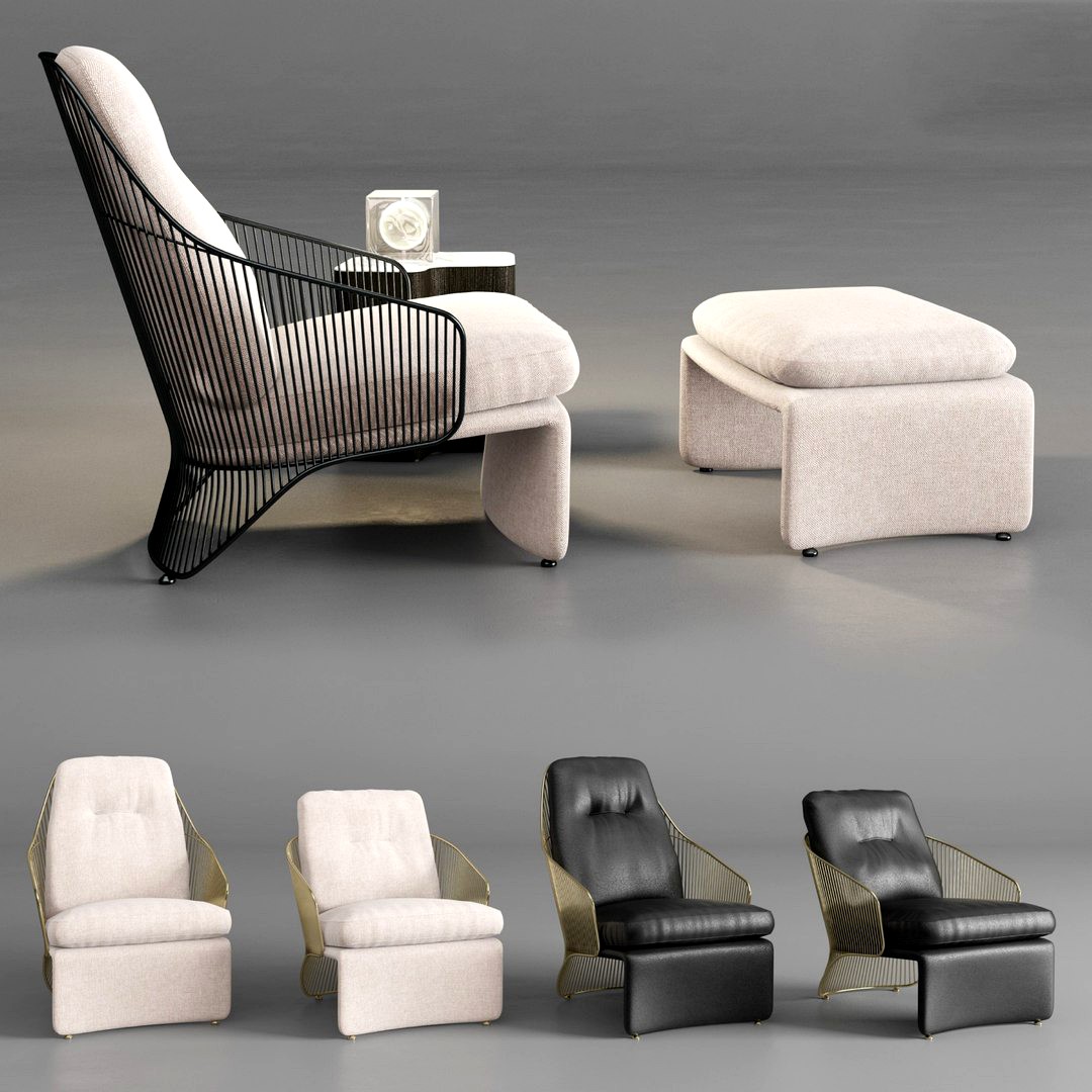 Minotti Colette Armchairs