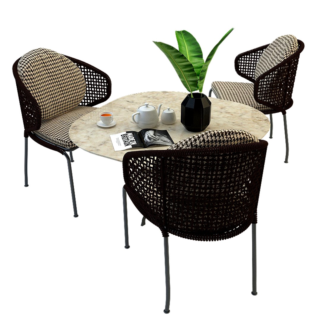 Aston cord outdoor and table claydon Minotti