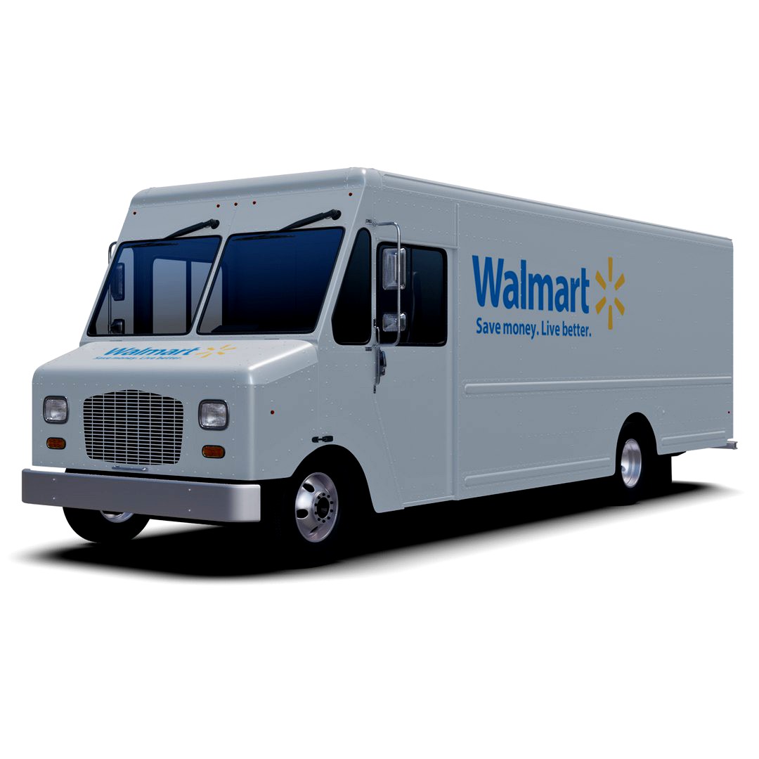 Walmart Delivery Step Van